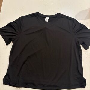 lululemon athletica Black Short Sleeve Tee